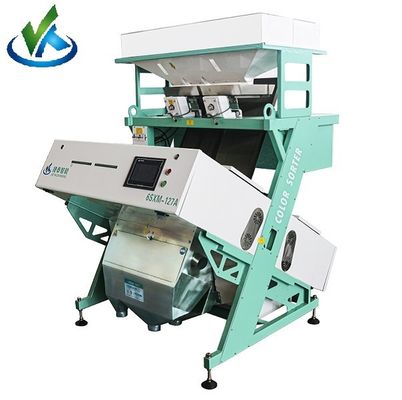 SMC Mini 2 Chutes Lentil Spectrum Color Sorter Machine อัจฉริยะสูง