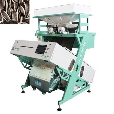 เครื่องคัดเเยกสีเมล็ดทานตะวันโลหะความเร็วสูงการเกษตร 50HZ