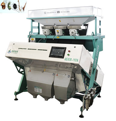 เครื่องคัดเเยกสี CCD 3 Chute แบบหลายแกนสำหรับกระเทียมพริกไทยแดง