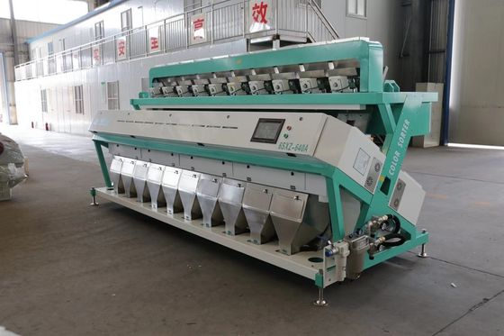 เครื่องคัดแยกข้าวโพดข้าวสาลีความแม่นยำสูง 10 ช่อง 6kwh