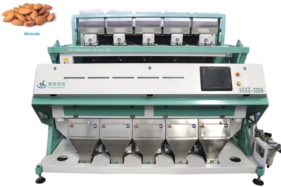 CCD Camera Walnut Kernel Nuts Color Sorter เครื่องคัดเเยกถั่ว