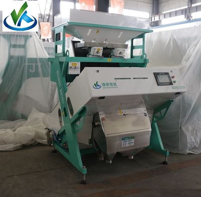 SMC Mini 2 Chutes Lentil Spectrum Color Sorter Machine อัจฉริยะสูง