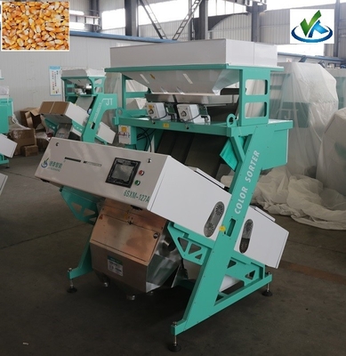เครื่องคัดเเยกสีเมล็ดพืช PLC สำหรับการคัดแยกขนาด 12 ราง