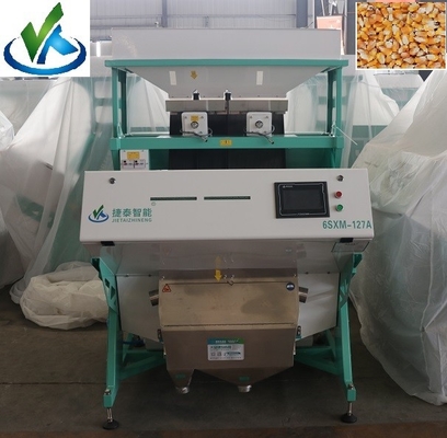 เครื่องคัดเเยกสีเมล็ดพืช PLC สำหรับการคัดแยกขนาด 12 ราง