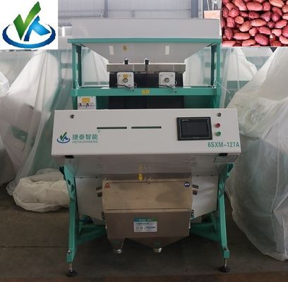 เครื่องคัดเเยกสีเมล็ดข้าวอนุภาคเฮเทอโรโครมาติก 10 ราง