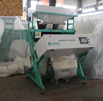 เครื่องคัดเเยกสีเมล็ดกาแฟ ISO9001 50HZ สำหรับการแปรรูปธัญพืช