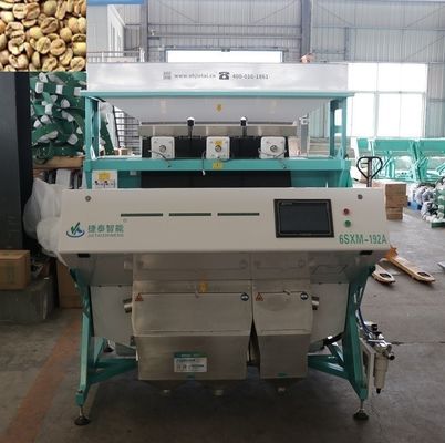 เครื่องคัดเเยกสีเมล็ดกาแฟอุตสาหกรรม CCD เม็ดมะม่วงหิมพานต์ OEM