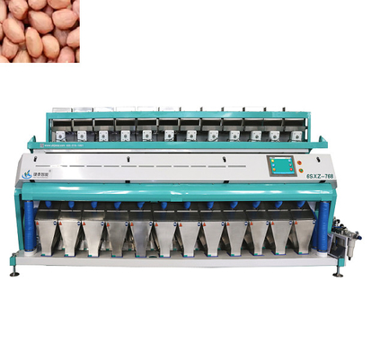 เครื่องคัดเเยกสีถั่วลิสงอัตโนมัติเต็มรูปแบบ Nut Sorting Machine