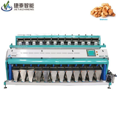 Photoelectric Detection Walnut Color Sorter เครื่องคัดเเยกอัลมอนด์