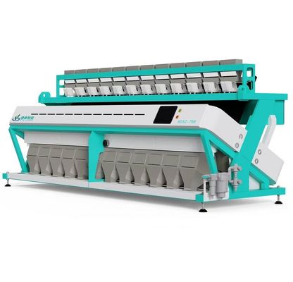 เครื่องคัดเเยกสีเมล็ดธัญพืชหยาบ CCD อัจฉริยะ 12 ช่อง