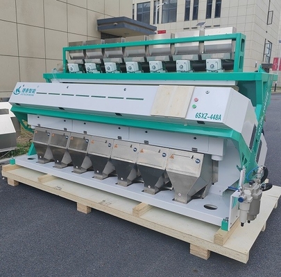 เครื่องคัดสีข้าว CCD Optical Rice Color Sorting Machine เครื่องคัดสีข้าว 5.0 - 10T/H
